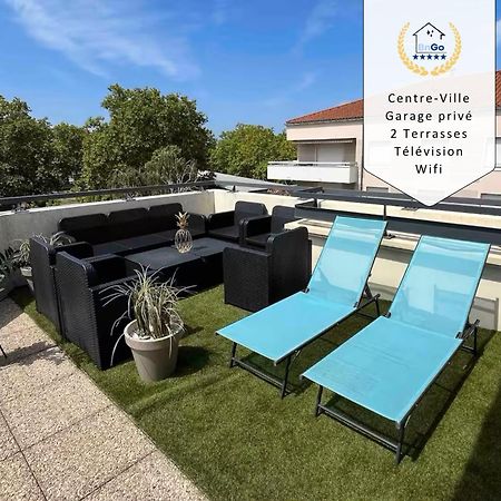 Bngo I Immense Rooftop Lyon I 2 Chambres, 4 Places Parkings, 2 Immenses Terrasses, 8 Personnes 외부 사진